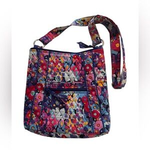 Vera Bradley Floral Quilted Crossbody‎ Bag
